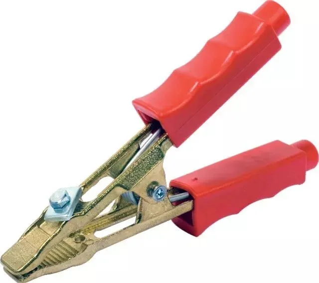 Pince de demarrage laiton 25mm2 rouge