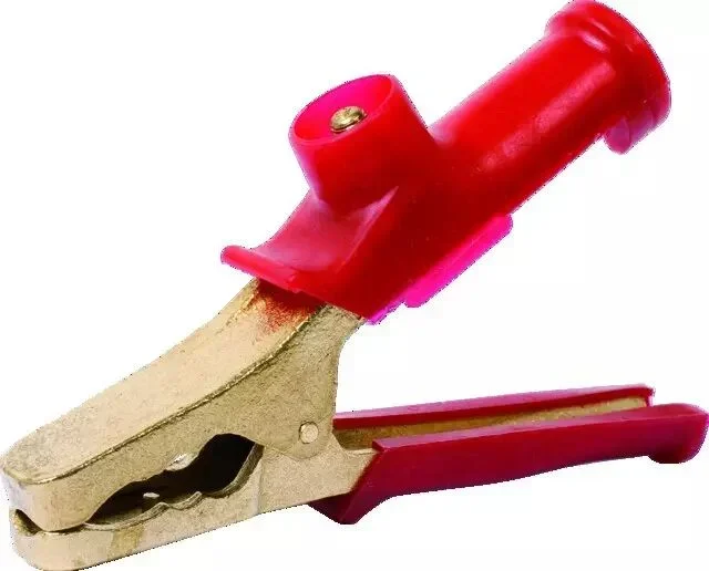 Pince de demarrage laiton 70mm2 rouge