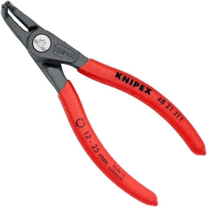 Pince de precision pour circlips interieurs d&rsquo;alesage – Pointes coudees – Knipex – 130mm