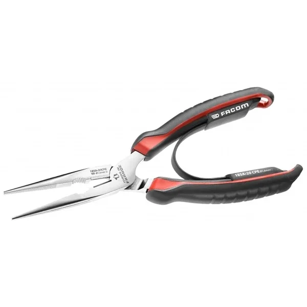 Pince demi-ronde bec long 20cm Facom