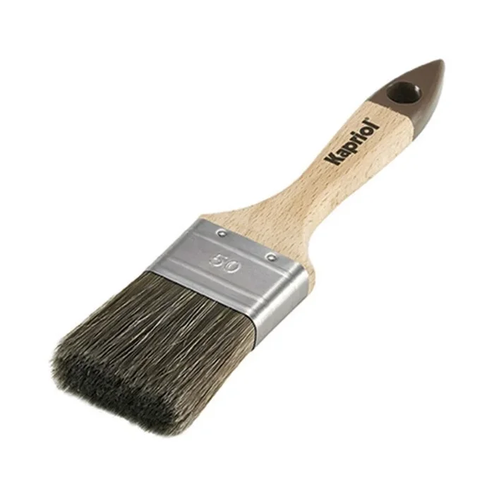 PINCEAU POUR PEINTURES POUR BOIS 30MM MANCHE BOIS – KAPRIOL – 23939