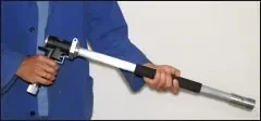 Pistolet de soufflage haute performance Cannon avec buse standard de 600 mm de long