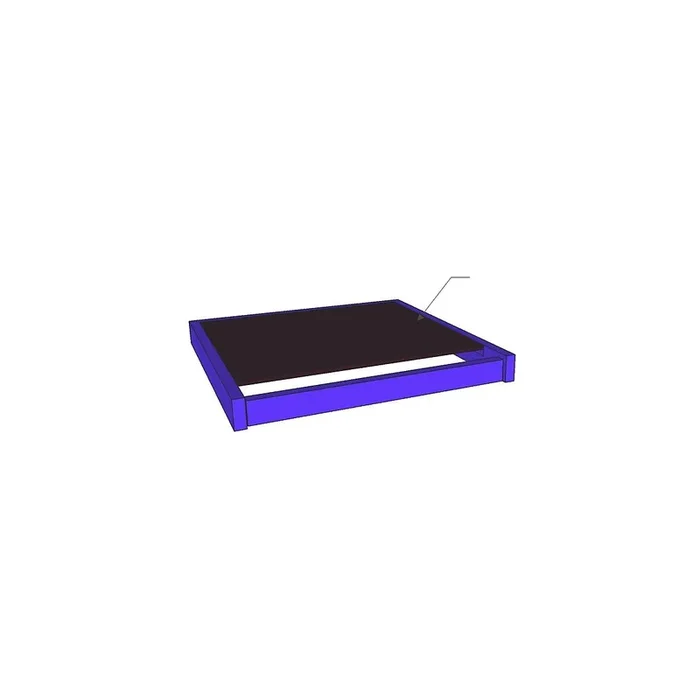 Plancher à surface sérigraphiée