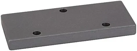 Plaque de recouvrement pour plaque de base G 1/4 pour surface de raccordement / G 1/8 106631