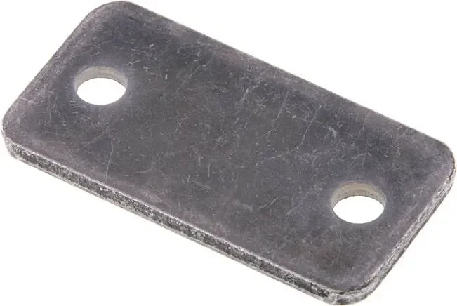 Plaque supérieure, acier galvanisé, taille 4, série légère