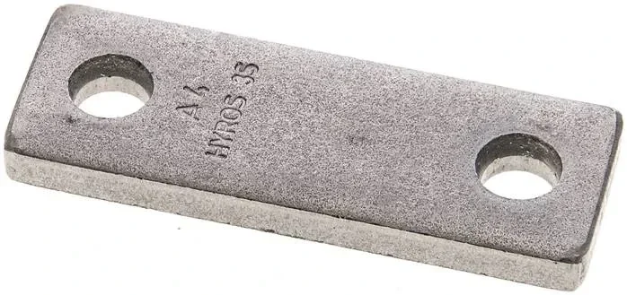 Plaque supérieure, acier inoxydable, taille 3, série lourde