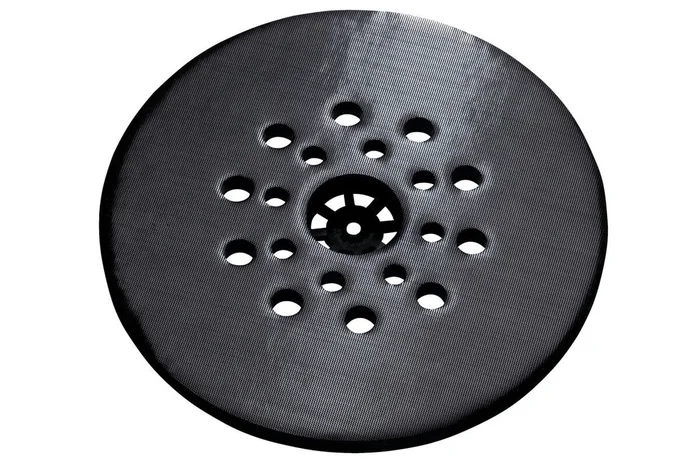 Plateau abrasif à fixation auto-agrippante 225 mm, souple, LSV – METABO – 626662000