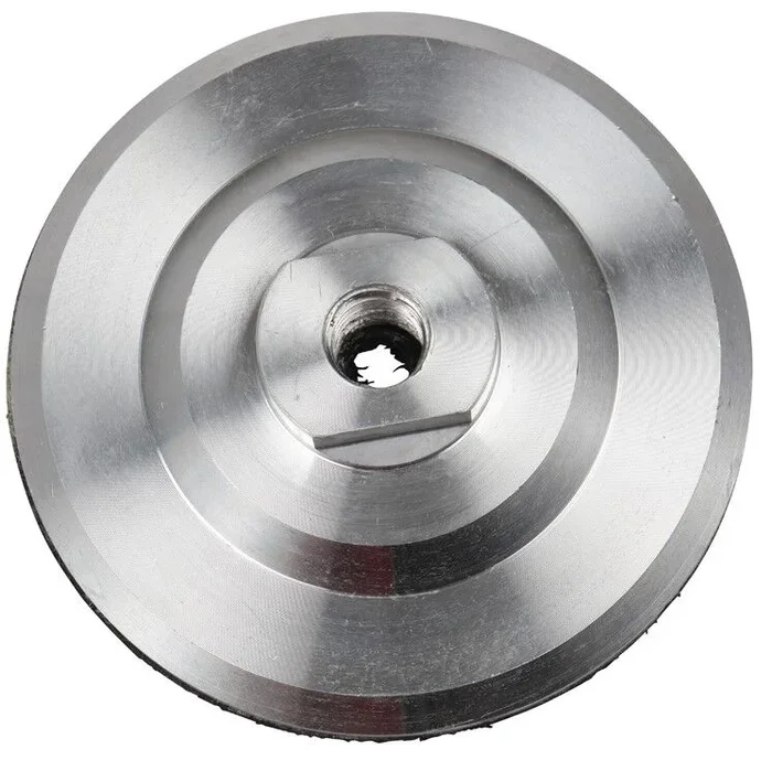 PLATEAU ALUMINIUM D.100 AL M14 AUTO AGRIPPANT POUR MEULEUSE SIDAMO – 11130182