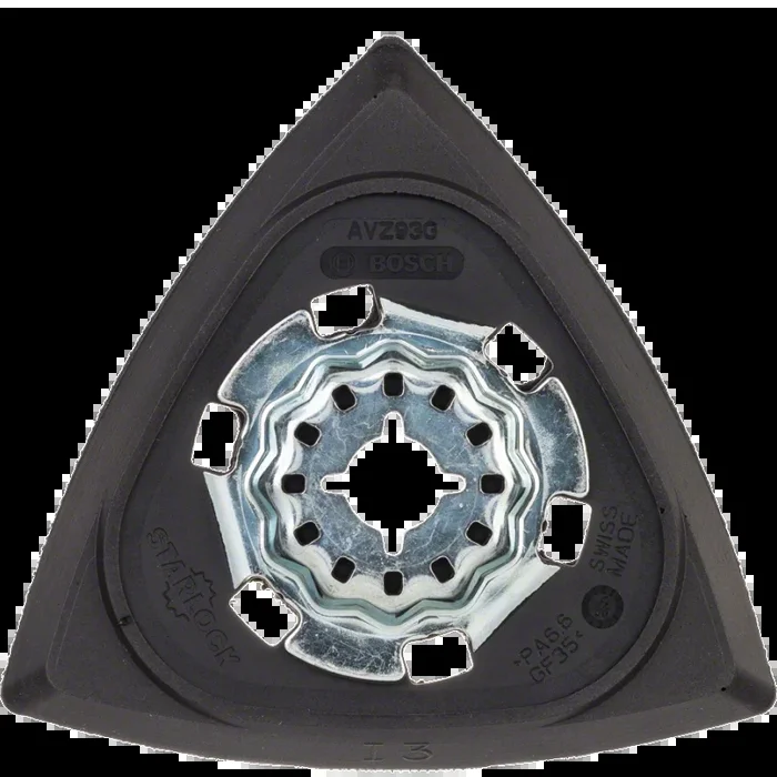 Plateau de poncage Starlock AVZ 93 G pour outils oscillants multi-fonctions