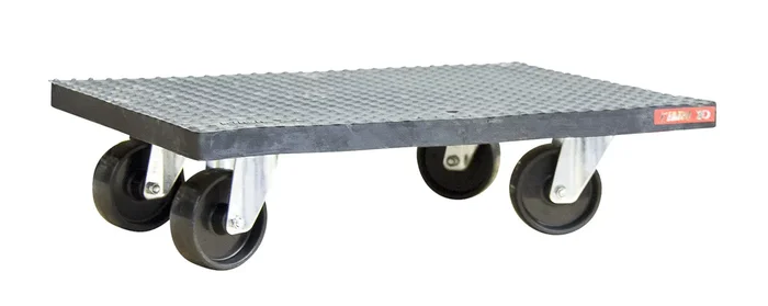 Plateau roulant 500 kg bois enrobé caoutchouc 600 x 600 mm FIMM – 860009540