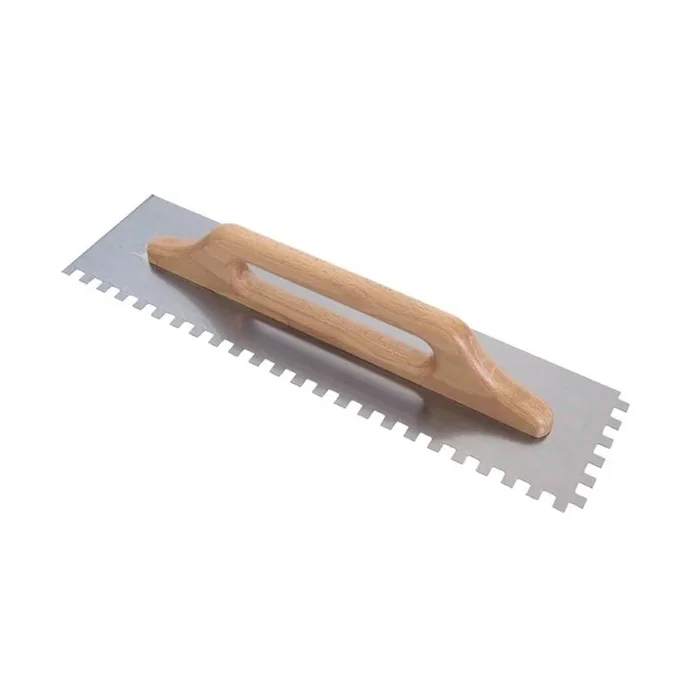 Platoir Denté 48x13cm Poignée Bois – Dent 8×8 – RAIMONDI – 11017