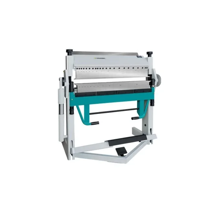 PLIEUSE À SEGMENTS PINCE/TABLE/TABLIER 1,25M X 1,5MM SERRAGE PAR PÉDALE – JOUANEL INDUSTRIE – HS33