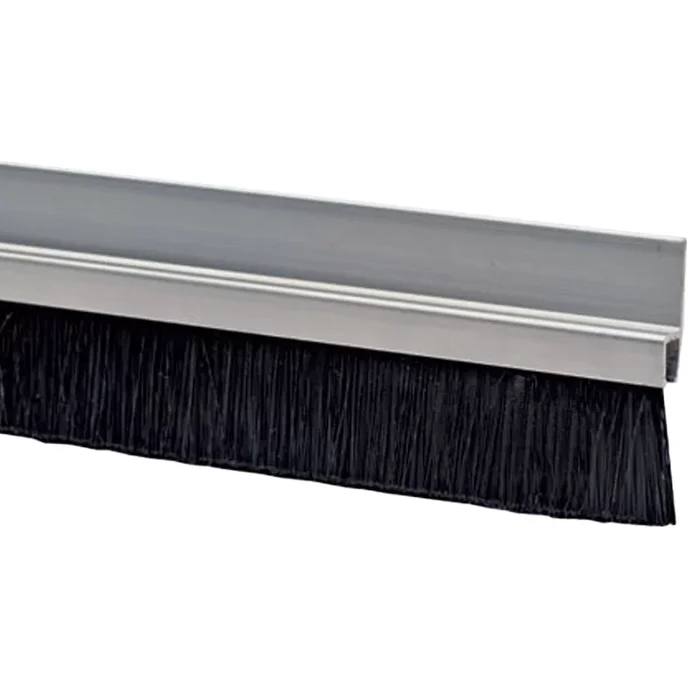 Plinthe brosse profil H corps aluminium Jean Jourjon