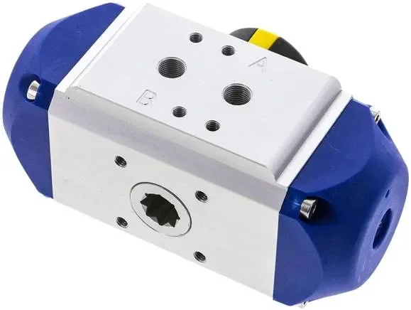 Pneumatique. Actionneur rotatif taille 2, fermeture par ressort, F04