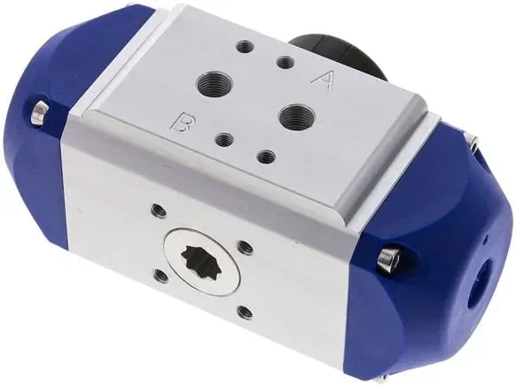 Pneumatique. Actionneur rotatif taille 2, ouverture par ressort, F03