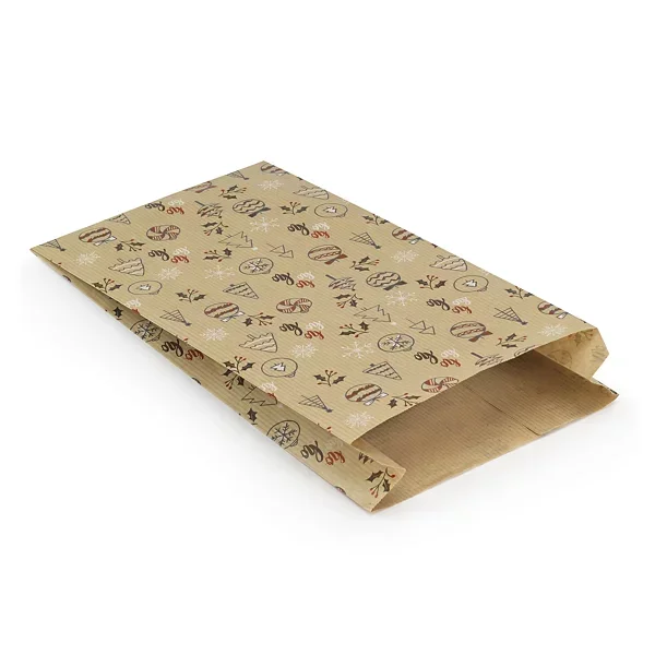 Pochette cadeau kraft Gamme « Sapin »