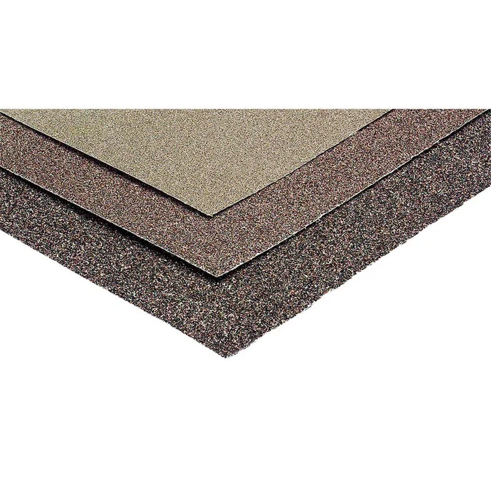 Pochette de 3 feuilles papier abrasif corindon grain fin 120 – NESPOLI – 749310