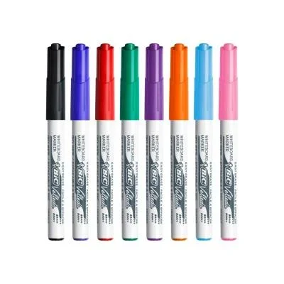 Pochette de 8 marqueur effaçable à sec Velleda 1741 – pointe ogive – 2 mm – coloris assortis