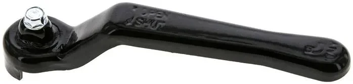 Poignée combinée-noire, taille 3, standard (acier galvanisé et peint)