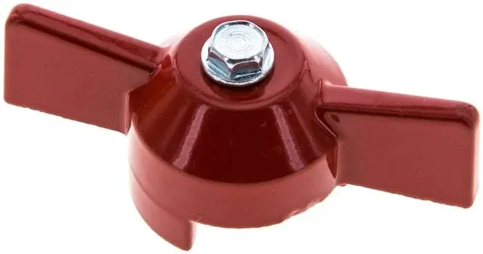 Poignée combinée rouge, taille 4, garrot (aluminium laqué)