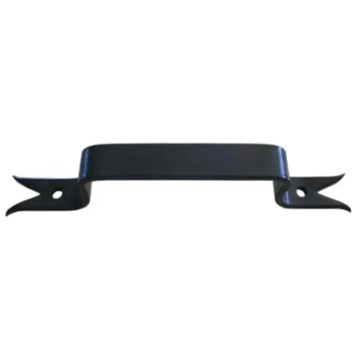 Poignee de volet noire queue de carpe longueur 140 mm