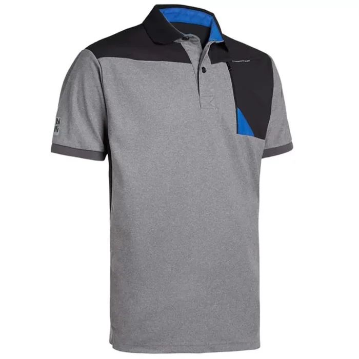 Polo homme a manches courtes Horten North Ways gris chine