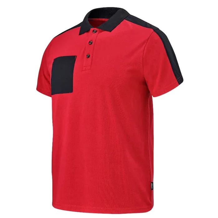 POLO HONE ROUGE / NOIR ARTISAN LAFONT – LA-D190ATT2-917