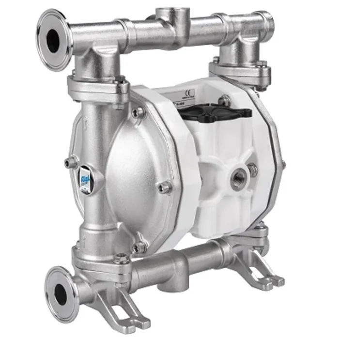 Pompe à membrane en inox 65 l/min pour produits alimentaires de forte densité – ALGI EQUIPEMENT – 07758910
