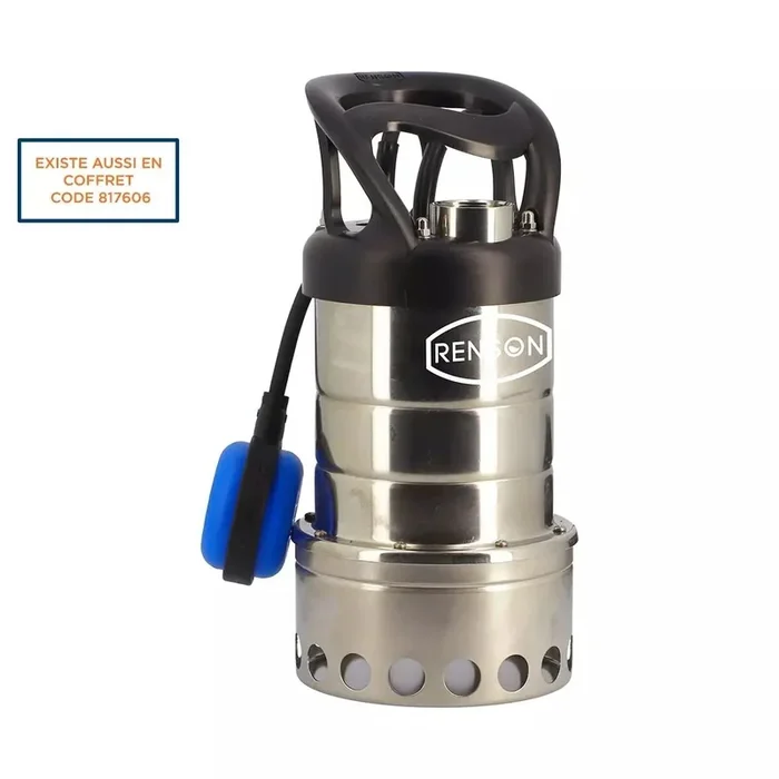 POMPE DE FORAGE 4 » TRI MOTEUR EAU 1,1KW F1 »1/4