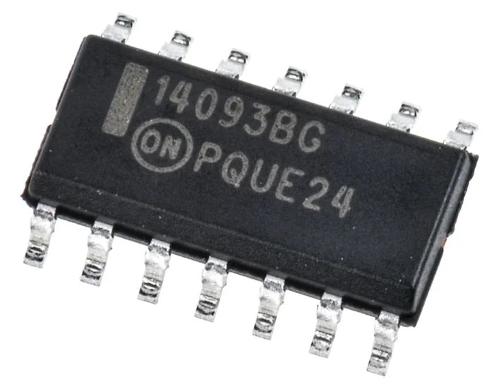 Porte logique CMS onsemi NAND Quadruple SOIC, 14 broches