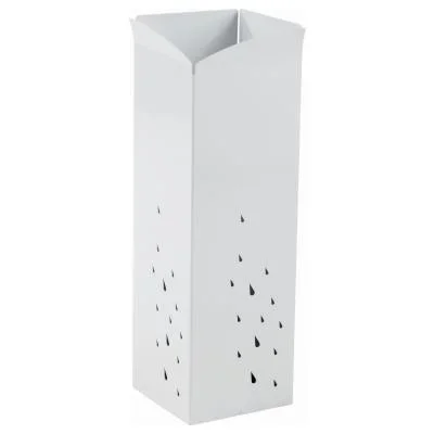 Porte-parapluie Alba – métal blanc