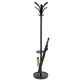 Portemanteau 6 patères Alba Brio – hauteur 177 cm – coloris noir
