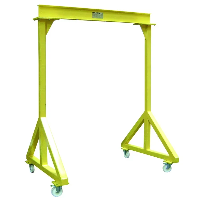 Portique roulant h.s.f. 3 m cmu 1000 kg portée 2,50 m LEVAC – 6125E30