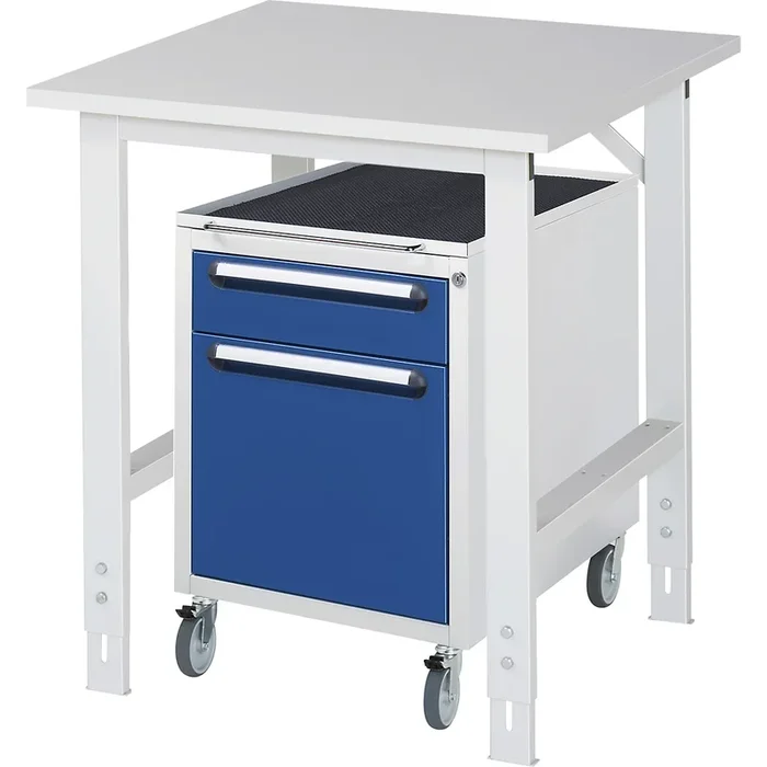 Poste de travail avec armoire à tiroirs