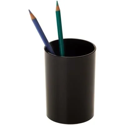 Pot à crayons Mondoffice recyclé – Noir