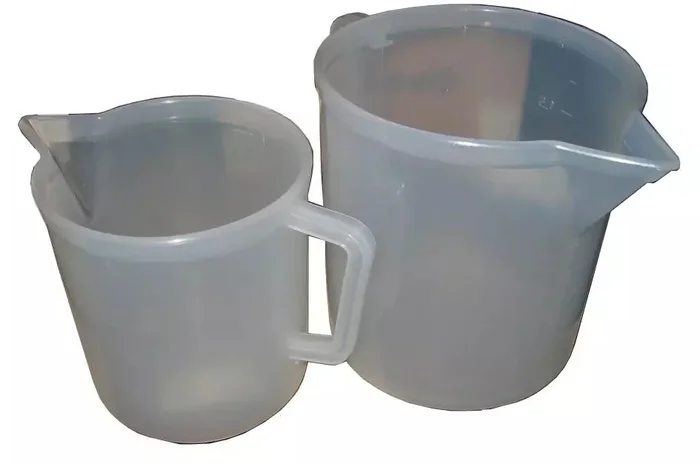 Pot doseur plastique 1l