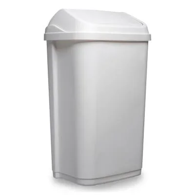 Poubelle sanitaire standard Probbax – en plastique -10 L – Blanc