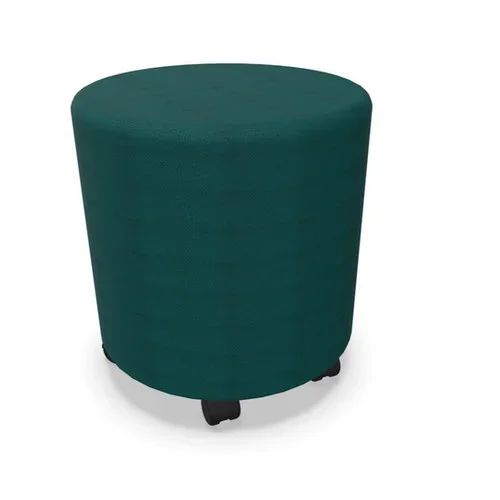 Pouf ronds sur roulettes