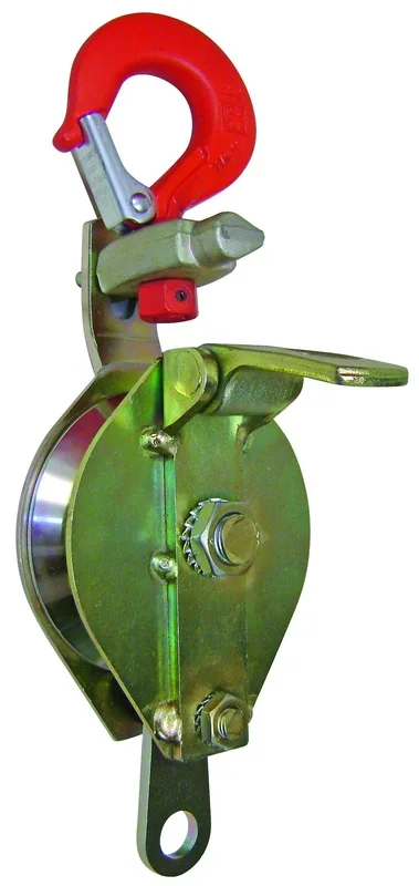Poulie a câble ouvrante cmu 1 t réa bag.bronze d.100 mm câble 7-8 mm LEVAC – 7120CBR