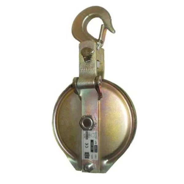 POULIE A CÂBLE OUVRANTE CMU 3 T 2 RÉAS D.200 MM CÂBLE 13/15 MM LEVAC – 7160DBR