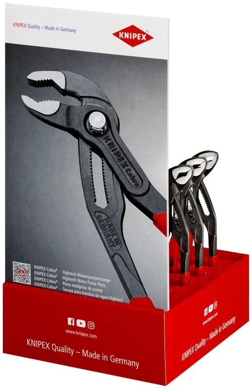 Presentoir comptoir 10 x 87 01 180 KNIPEX – 00 18 01 V18