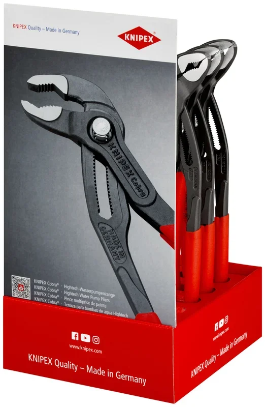 Presentoir comptoir 10 x 87 01 300 KNIPEX – 00 18 01 V19