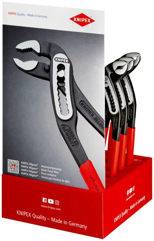 Presentoir comptoir 5 allig 180 /5 – 250 KNIPEX – 00 18 01 V24