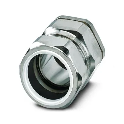 Presse-étoupe Phoenix Contact G-ESSWU, M50, en Laiton nickelé, Ø 53.1mm à Ø 40.4mm, IP66, IP67, IP68