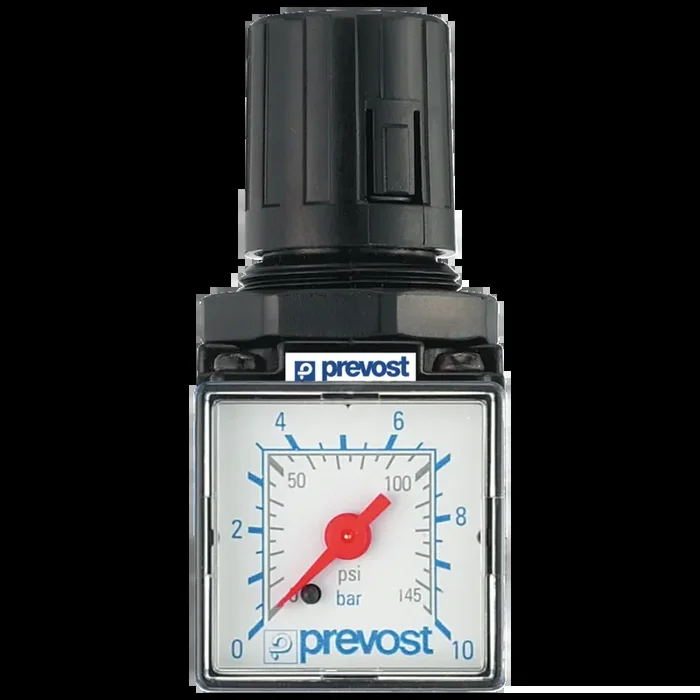 PREVOST ALTO 1 – Régulateur avec manomètre G1/4