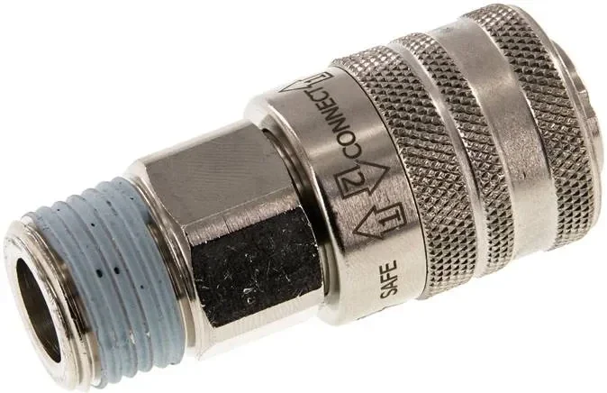 Prise d&rsquo;accouplement de sécurité (NW7,2) R 1/2&Prime;(AG), standard