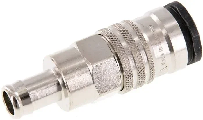 Prise d’accouplement (NW10) 13 (1/2″)mm de tuyau, laiton / acier