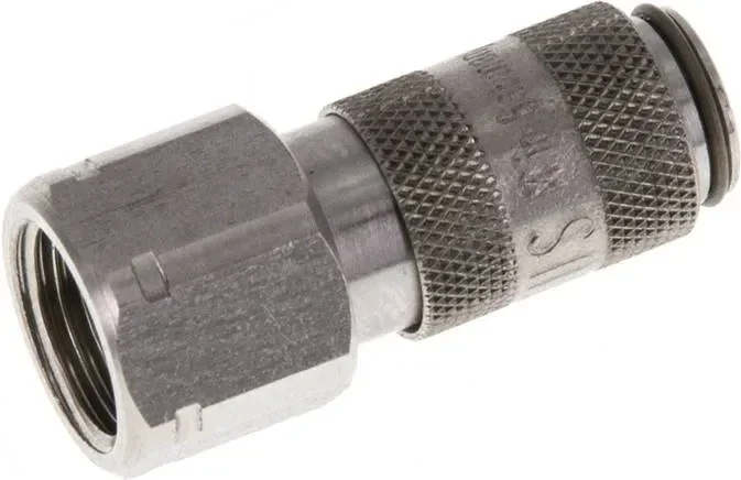 Prise d’accouplement (NW2,7) G 1/8″(FF), 1.4404