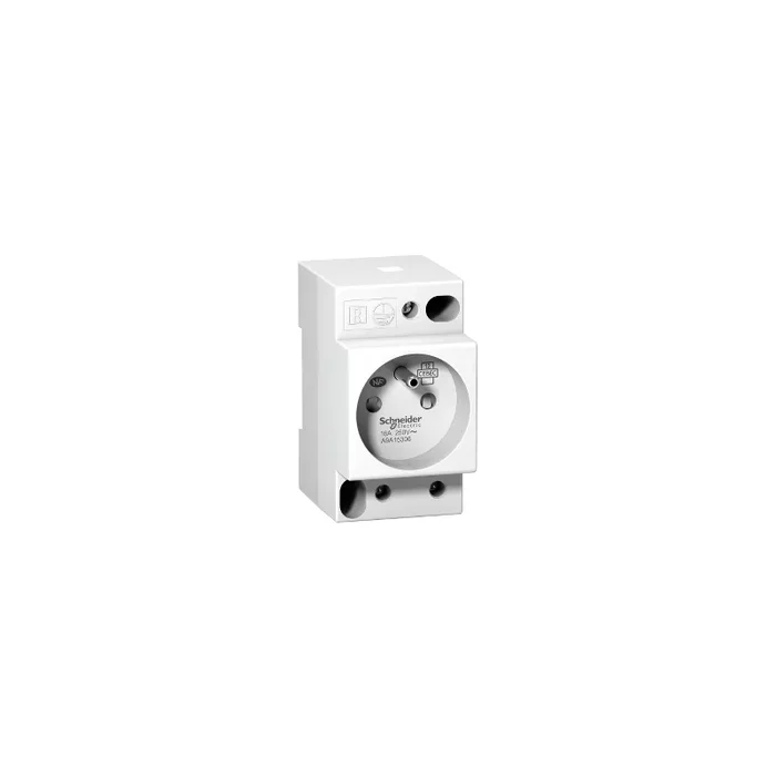 Prise de courant modulaire 16A 2P+T standard français 250V