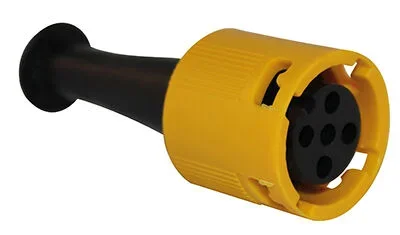 Prise gauche (jaune) p/lanterne ar6f BUISARD – 743148